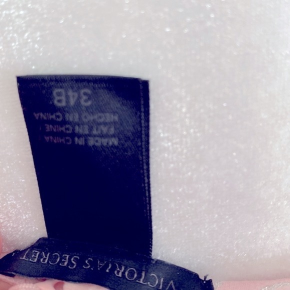 Victoria’s Secret designer collection pink silver palm trees corset top - Picture 8 of 8